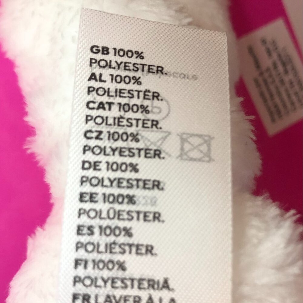 H&M Beauty Hair Band Headband Cute Cat Ear White Spa Facial Skincare Makeup - Picture 10 of 11